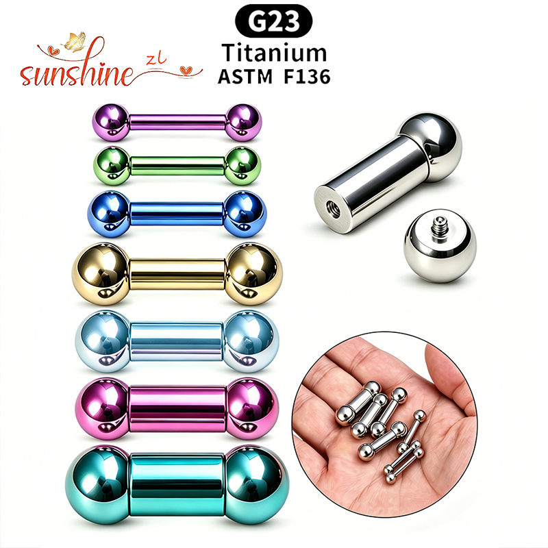 Body Jewelry Implant Grade - Implant Grade Titanium ASTM F136 Wewnętrzny