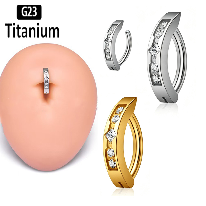 Body Jewelry Implant Grade - Implant Grade ASTM F136 Tytanowy Pierścień