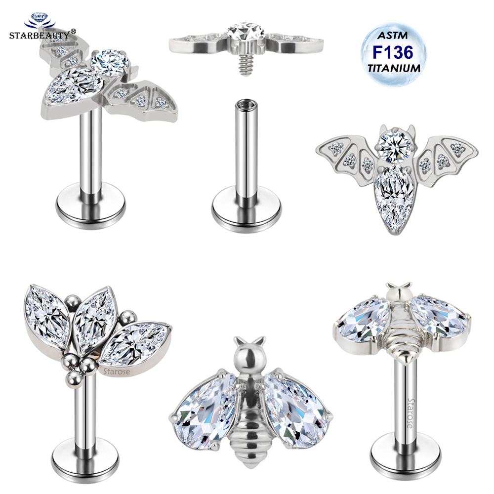 Body Jewelry Implant Grade - Implant Grade ASTM F-136 Titanium Cartilage