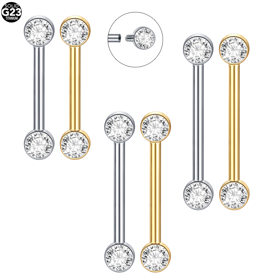 Body Jewelry Implant Grade - 1/5 sztuk implant klasy tytanowa sztanga