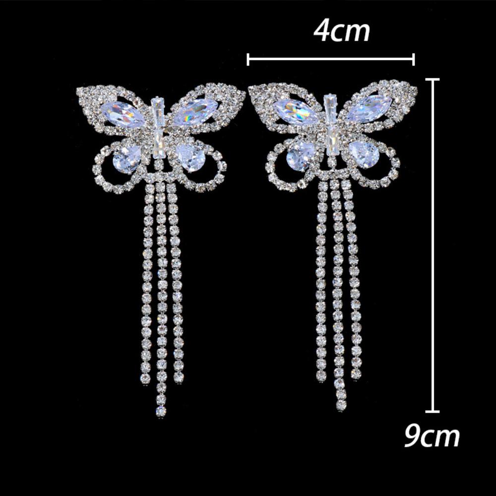 Seksowny Rhinestone motyl fręd – Body Jewelry Nipple Chain recenzja i cena