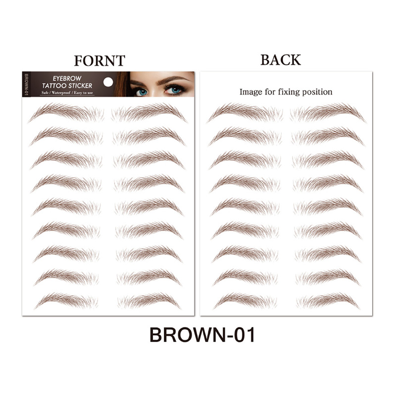 Wodoodporne naklejki do tatuaż – Body Jewelry Eyebrow recenzja i cena