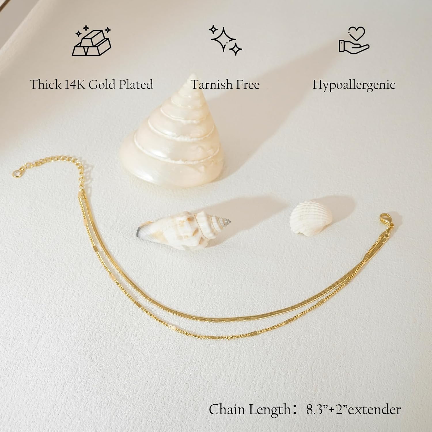 Bransoletki na kostkę dla kobi – Body Jewelry Real Gold recenzja i cena