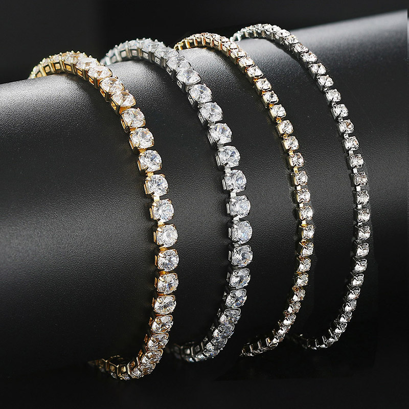 Iced Out cyrkon tenis obrączki – Body Jewelry Leg Chain recenzja i cena