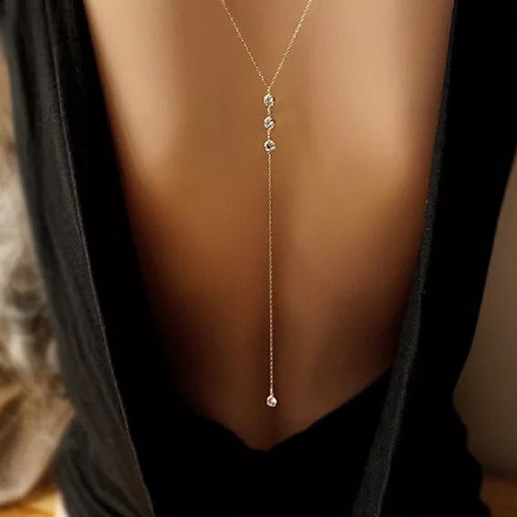 Nowy Seksowny Naszyjnik z Cyrk – Body Jewelry Outfit recenzja i cena
