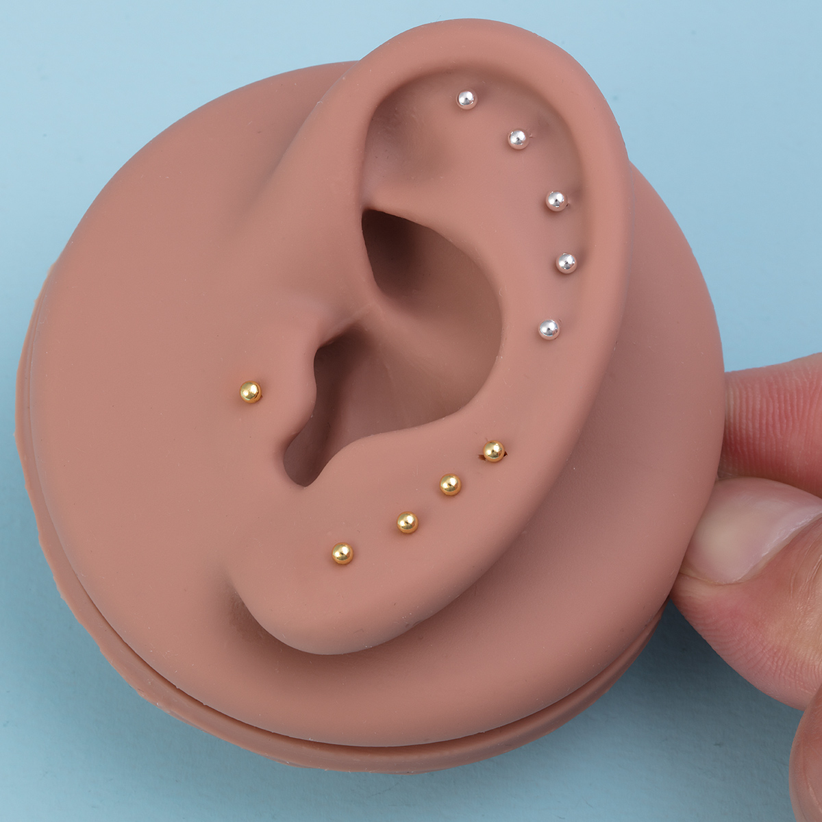 10 szt. Kolczyki z kolczykami  – Nostril Screw Pin recenzja i cena