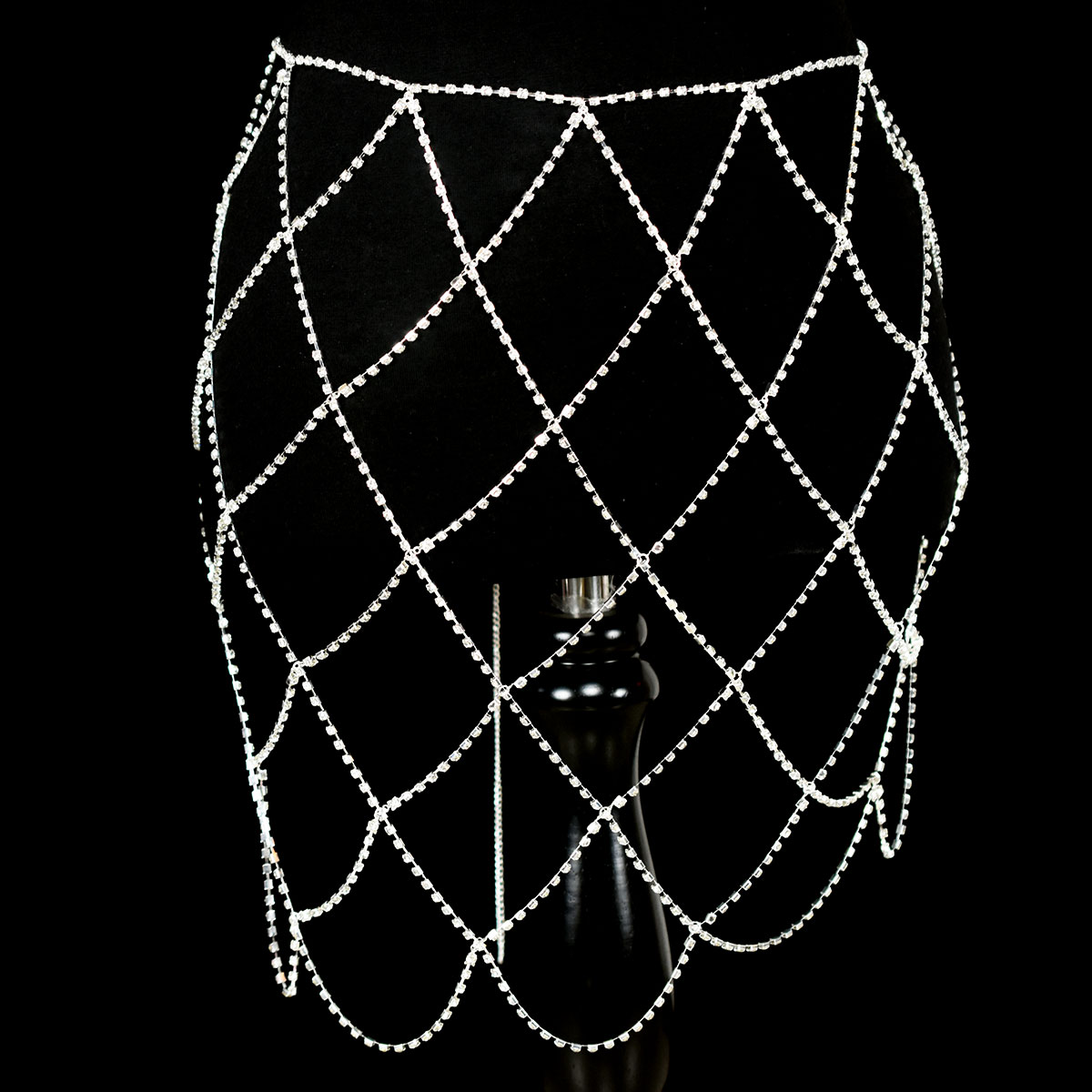 Damska seksowna spódniczka pla – Body Jewelry Dress recenzja i cena