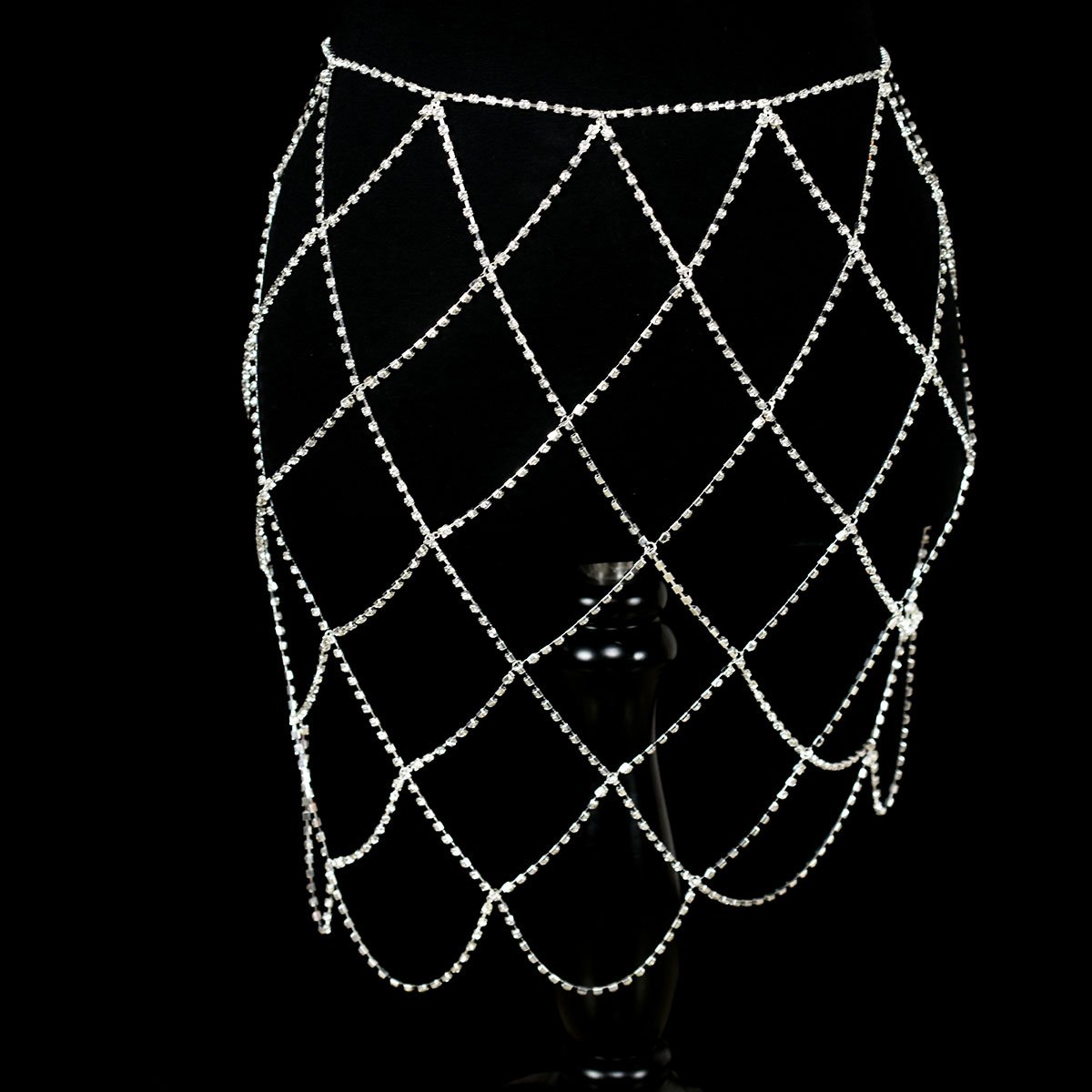 Damska seksowna spódniczka pla – Body Jewelry Dress recenzja i cena