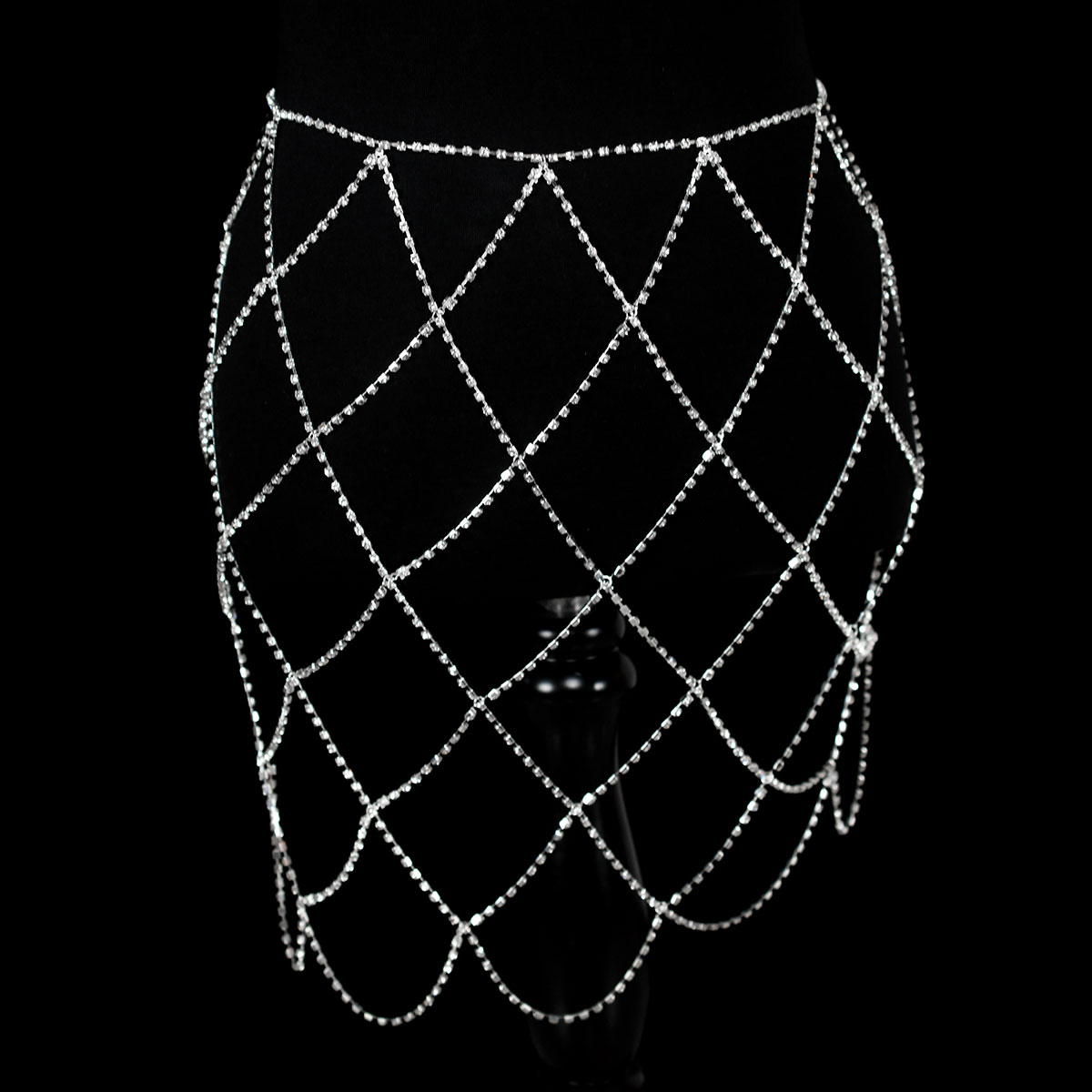 Damska seksowna spódniczka pla – Body Jewelry Dress recenzja i cena