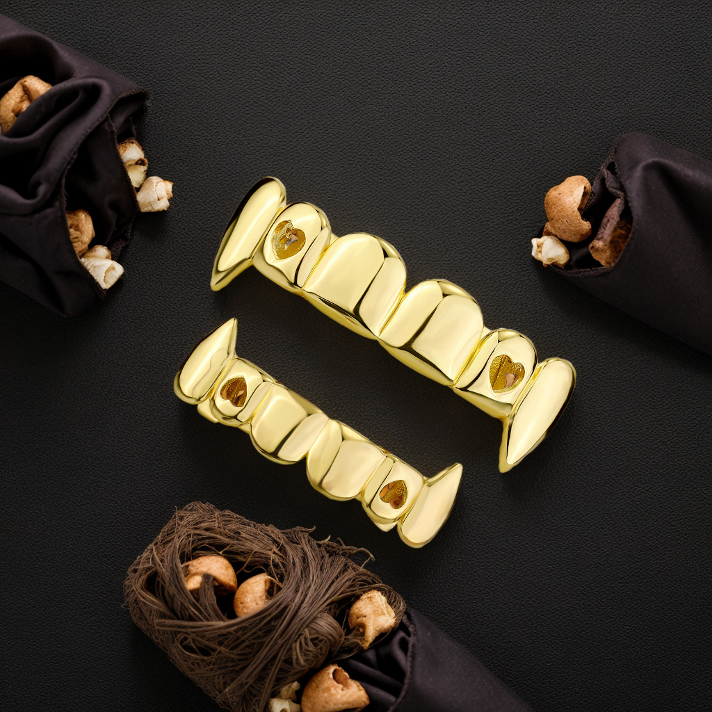 TOPGRILLZ Gold Silver Plated H – Body Jewelry Real Gold recenzja i cena