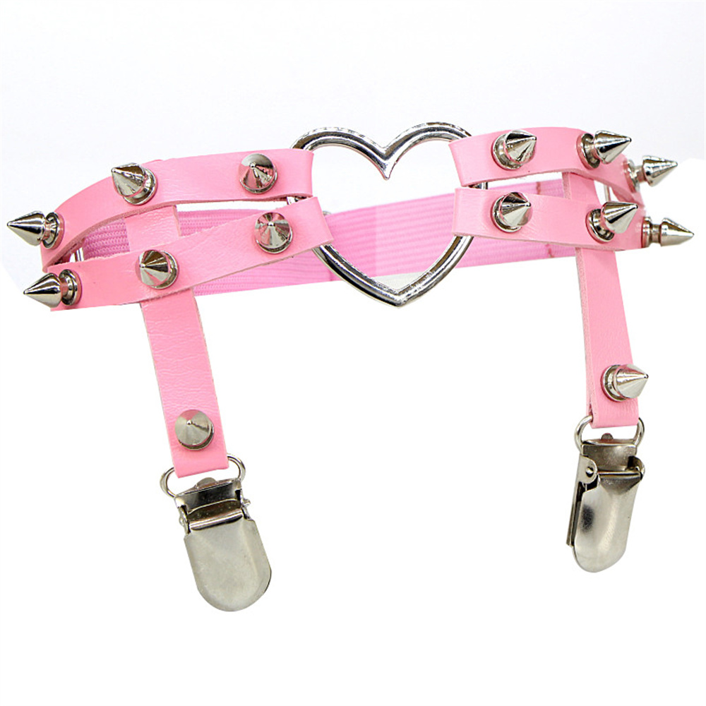 1Pcs Kobiety Punk Goth Heart P – Body Jewelry Leg Chain recenzja i cena
