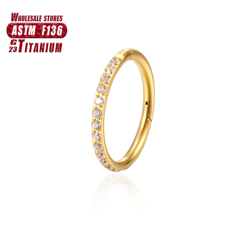 F136 tytanowy kolczyk w nosie  – Body Jewelry Implant Grade recenzja i cena