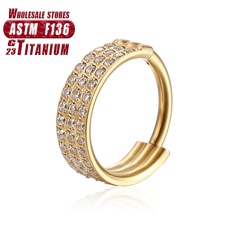 F136 tytanowy kolczyk w nosie  – Body Jewelry Implant Grade recenzja i cena