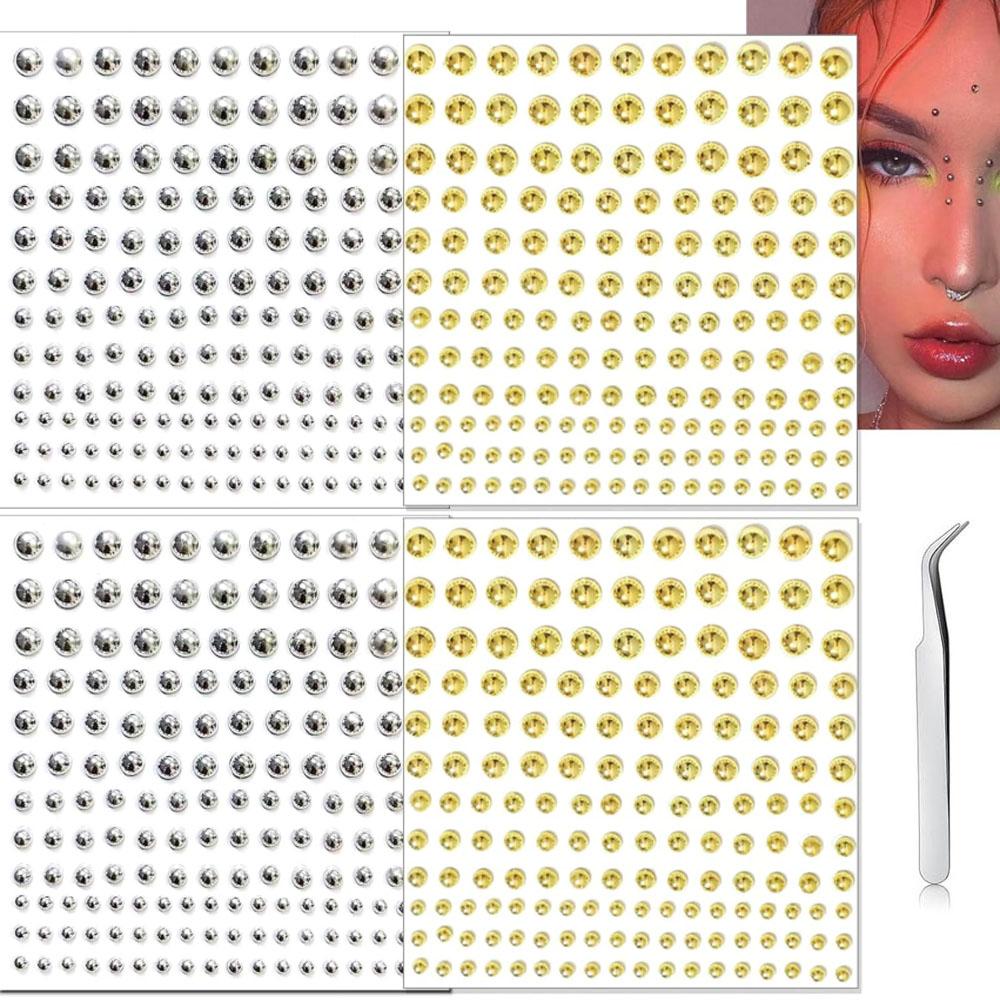 Zestaw 661 szt. sztucznych pie – Body Jewelry Eyebrow recenzja i cena