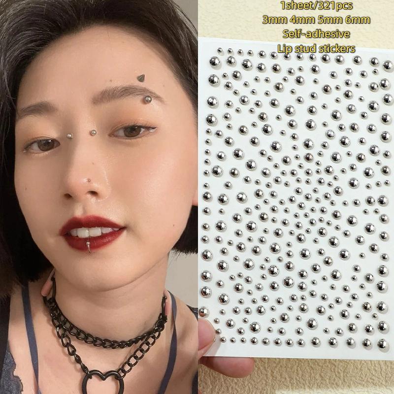 321 szt. Naklejki na sztuczne  – Body Jewelry Eyebrow recenzja i cena