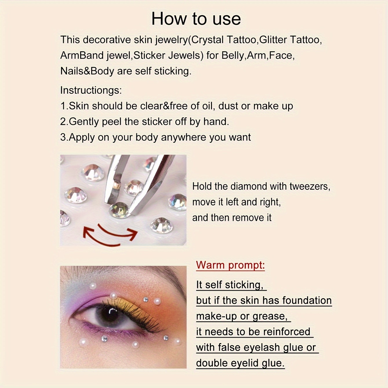 Fałszywe perły kobiety trójwym – Body Jewelry Eyebrow recenzja i cena