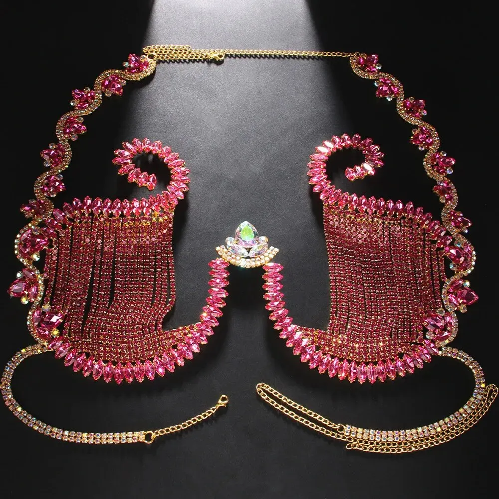Rave różowy kryształowy wsporn – Body Jewelry Dress recenzja i cena
