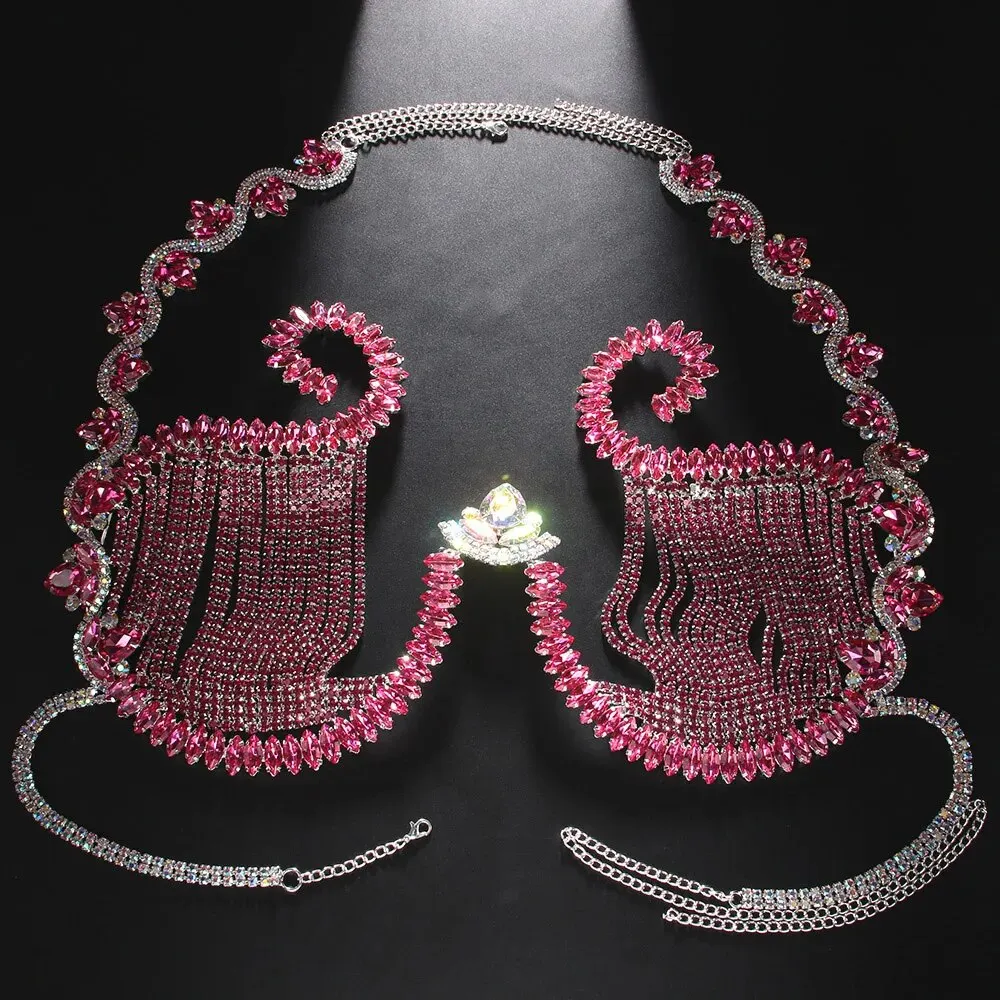 Rave różowy kryształowy wsporn – Body Jewelry Dress recenzja i cena