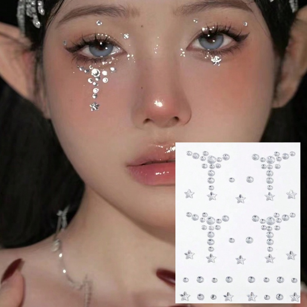 Naklejki na twarz i ciało Kami – Body Jewelry Eyebrow recenzja i cena