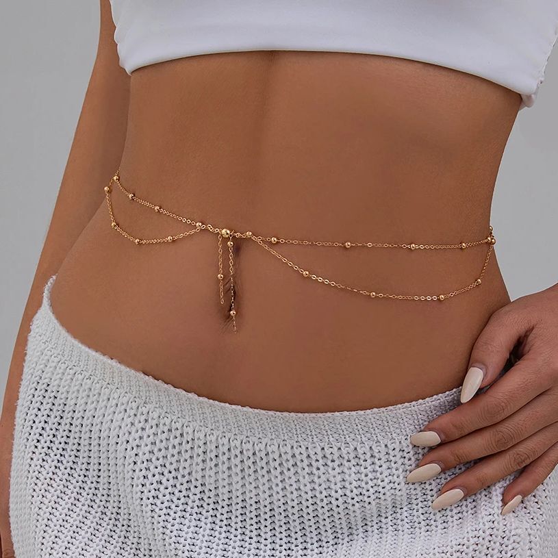 KunJoe Wielowarstwowy złoty ci – Body Jewelry Dress recenzja i cena