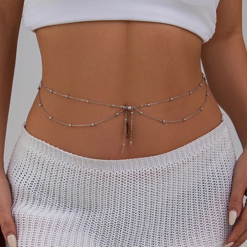 KunJoe Wielowarstwowy złoty ci – Body Jewelry Dress recenzja i cena