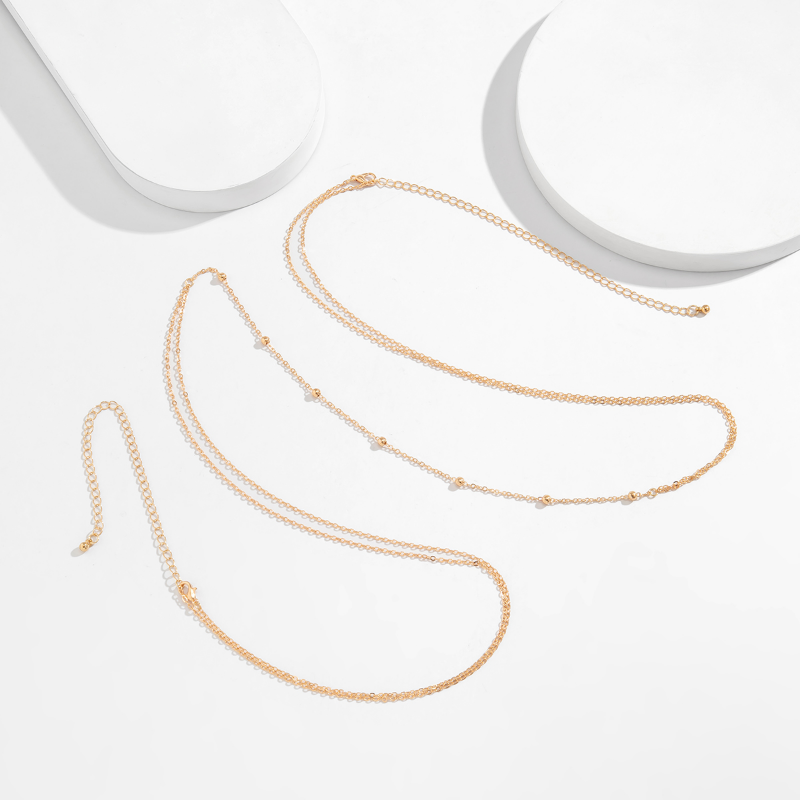 Prosty łańcuszek na ciało z kr – Body Jewelry Outfit recenzja i cena