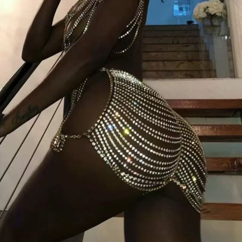 1 szt. Seksowna, modna spódnic – Body Jewelry Dress recenzja i cena