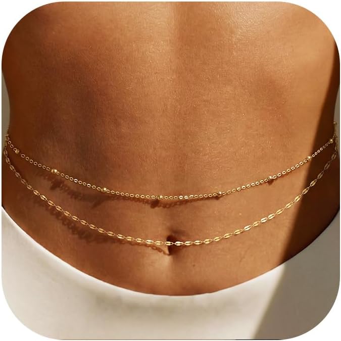 Pozłacany 14-karatowym złotem  – Body Jewelry Outfit recenzja i cena